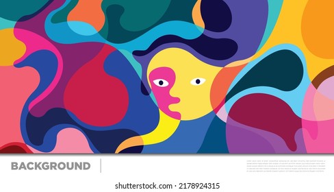 Forma líquida abstracta. Diseño geométrico fluido. Olas de gradiente aisladas con líneas geométricas, puntos, patrón batik Indonesia. Ilustración vectorial.
