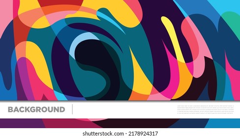 Abstract liquid shape. Fluid geometric design. Isolated gradient waves with geometric lines, dots, batik Indonesia pattern. Vector illustration.
