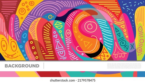 Abstract liquid shape. Fluid geometric design. Isolated gradient waves with geometric lines, dots, batik Indonesia pattern. Vector illustration.
