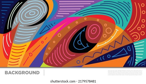 Abstract liquid shape. Fluid geometric design. Isolated gradient waves with geometric lines, dots, batik Indonesia pattern. Vector illustration.
