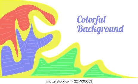 Abstract liquid shape. Fluid geometric design.colorful waves with geometric lines, dots.vector