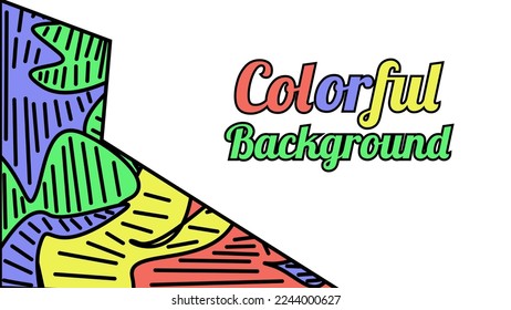 Forma líquida abstracta. Diseño geométrico fluido.ondas coloridas con líneas geométricas, puntos.vector