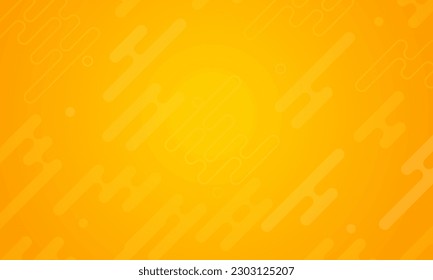 Abstract liquid shape Orange gradient template banner with gradient color dot technology background Design with vector design