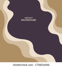 Abstrakte flüssige Formen Hintergrund. Die Zusammensetzung der geometrischen Formen ist glatt. Anwendbar für Cover, Plakate, Plakate, Broschüren, Flyer, Banner Designs. Farbschichtdarstellung der Vektorgrafik.