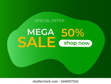 abstract liquid shapes sales background for advertising.vector eps 10