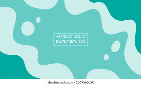 Abstract Liquid Soft Light Blue Background