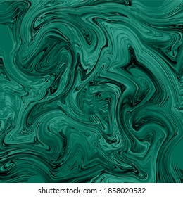 Abstract liquid spiral paint background. Vector illustration