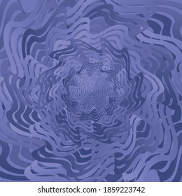 Abstract liquid spiral paint background. Vector illustration