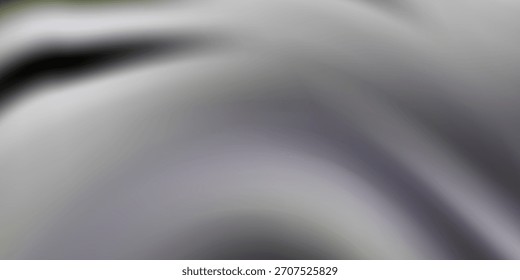 Abstractas fondo de remolino líquido con ondas grises metálicas y reflejos amarillo neón. Efecto de movimiento dinámico ideal para diseños futuristas, tecnológicos y modernos.