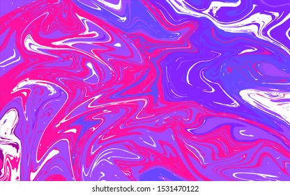 Abstract liquid texture, marble background, vector illustration