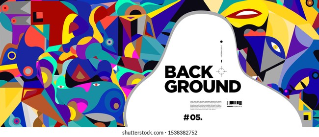 Abstract liquid and triangle shape. Fluid geometric design. Isolated gradient waves with geometric lines, dots, batik Indonesia pattern. Vector illustration.