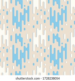 Abstract liquid water seammless pattern vector raindorp minimal background