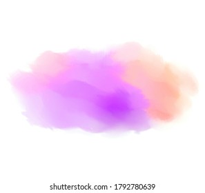 Abstract liquid watercolor paper texture vector splash art background, graphic card, wallpaper. Colorful vivid drawing design