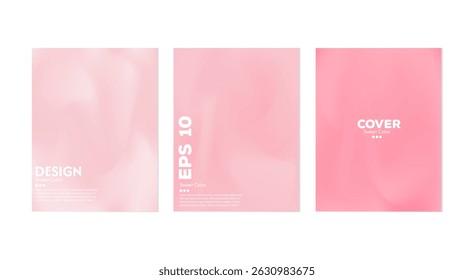 colección de fondo de onda líquida Abstractas. Colores degradados. Efecto de combinar colores oscuros y claros. Plantilla de diseño moderno para la cubierta del Web, Anuncio publicitario, cartel, folleto, volante. VECTOR EPS