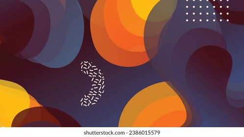 Abstract liquid wave background with colorful background. Fluid wavy shapes design
