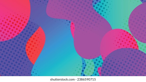 Abstract liquid wave background with colorful background. Fluid wavy shapes design