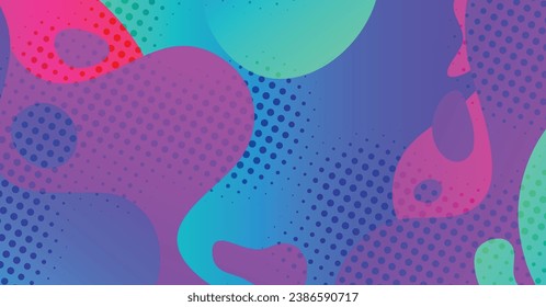 Abstract liquid wave background with colorful background. Fluid wavy shapes design