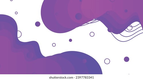 Abstract liquid wave background with colorful background. Fluid wavy shapes design