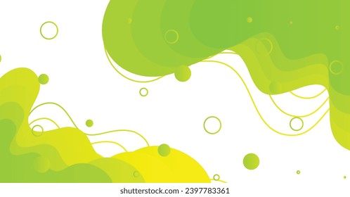 Abstract liquid wave background with colorful background. Fluid wavy shapes design