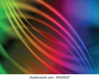 Ilustração de vetor original de fundo de onda líquida abstrata