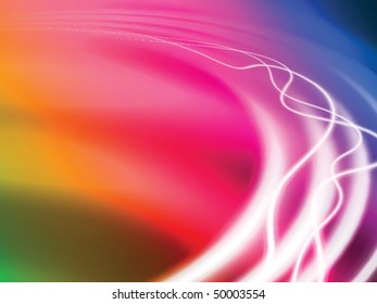 Abstract Liquid Wave Background Original Vector Illustration