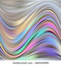 Abstract liquid wave colorful background. Idea for your design.