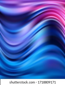 Abstract liquid wave colorful background. Idea for your design.