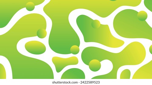Abstract liquid wave with colorful background. Fluid wavy shapes design