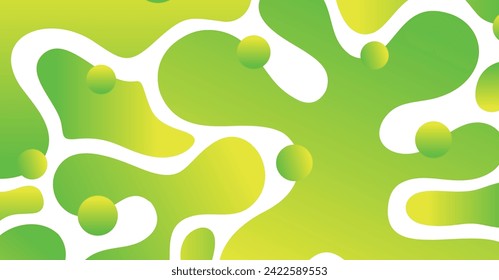 Abstract liquid wave with colorful background. Fluid wavy shapes design