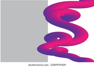 Abstract Liquid Wave Gradient Background