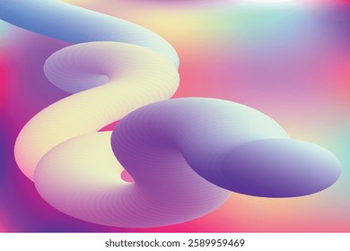 Abstract Liquid Wave Gradient Background