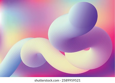 Abstract Liquid Wave Gradient Background