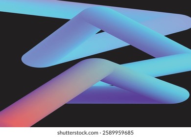 Abstract Liquid Wave Gradient Background