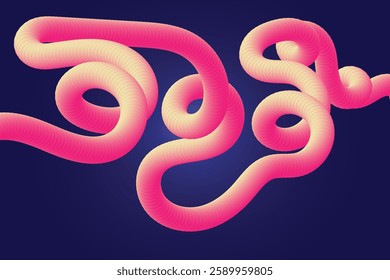 Abstract Liquid Wave Gradient Background