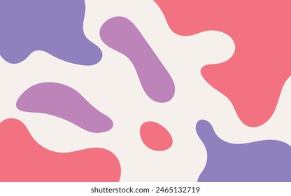 Abstract liquid waves background design vector