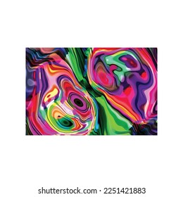 Abstract liquid wavy background.Abstract psychedelic texture,Holographic multicolor background