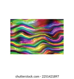 Abstract liquid wavy background.Abstract psychedelic texture,Holographic multicolor background