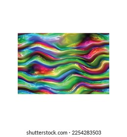 Abstract liquid wavy background.Abstract psychedelic texture,Holographic multicolor background