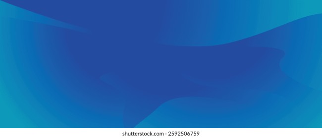 Abstract liquid-inspired design with soft, wavy blue transitions, adding a futuristic and sleek touch to any digital project.