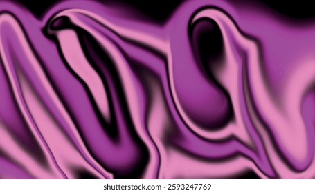 Abstract liquify background. Fluid marble texture. Beautiful purple swirl pattern.