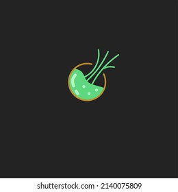 Abstract liquit logo emblem vector illustration