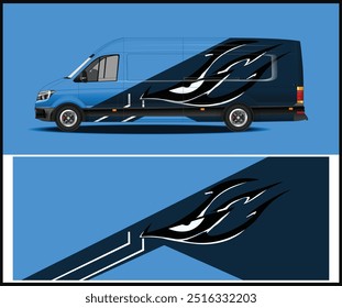 abstract livery for vehicle vinyl branding, wrap colors, abstract Graphics


