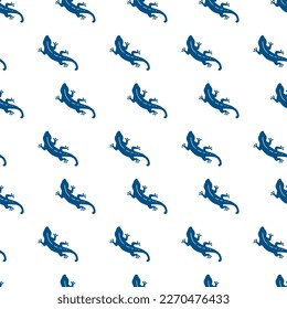 Abstract Lizard Wild Animal Exotic Vector Seamless Pattern can be use for background and apparel design