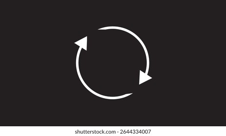 Abstract Loading bar icons. website load bar vector icon on black background.