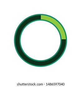 abstract loading bar on a white background, vector illustration design
