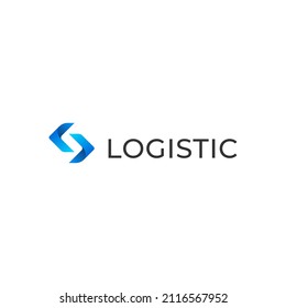 Abstract Logistics Logo Design Inspiration Vector Stock Vector (Royalty ...