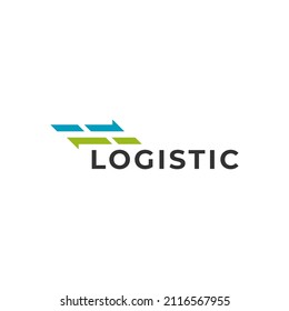 Abstract Logistics Logo Design Inspiration Vector Stock Vector (Royalty ...