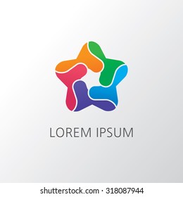 abstract logo