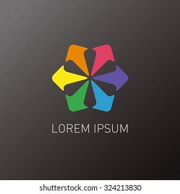abstract logo