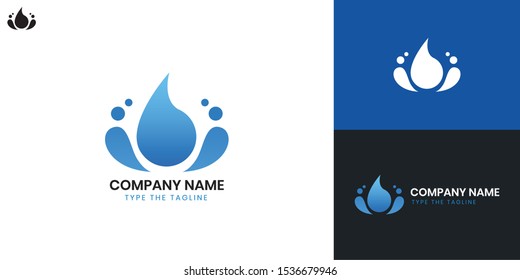 Abstract logo - All elements on this template are editable with vector software.